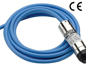 Submersible Pressure Transmitter, Wetted Materials: 316 SS, Polyamide, Polyurethane, 0 psig to 5 psig, 0.25% Accuracy (BFSL), 4 mA to 20 mA Output, Nose Cone, 50 ft PUR Cable