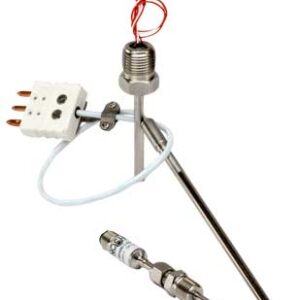 Industrial RTD PT100 3-Wire 1/2 NPT 4 Stem 1/4 Diameter