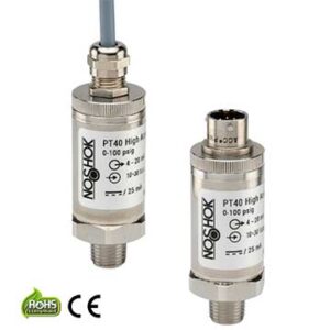 High Accuracy Fixed Range Pressure Transmitter, 0 to 8000 psi gauge, ±0.25% of span, non-linearity best fit straight line per IEC 61298-2 at reference conditions, 0 Vdc to 10 Vdc, 3-wire, 1/4 NPT male, DIN form A