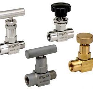 Mini Valve, Hard Seat, 7/16-20 UNF 2B Female - 7/16-20 UNF 2B Female Extended, Steel, 0.172" Orifice